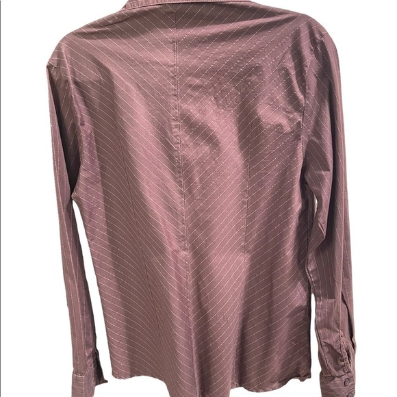 Clone men’s shirt, brown size medium, long sleeve button down - Picture 2 of 3